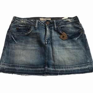 J & Company Bling Pocket Jean Denim Skirt size 27